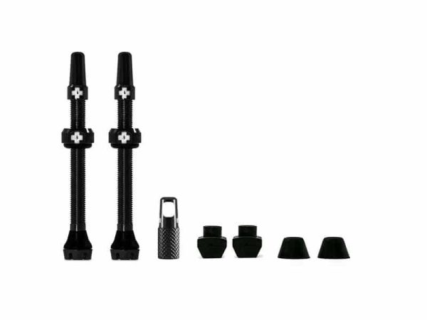 MUC-OFF Tubeless Ventil Kit V. 2.0 60mm Sort