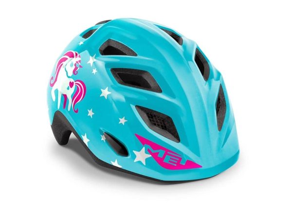 MET ELFO Blue Unicorn/Glossy 46-53cm