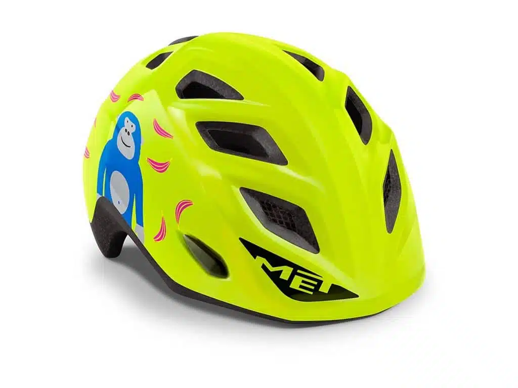 MET ELFO Lime Green Monkey/Glossy 46-53cm