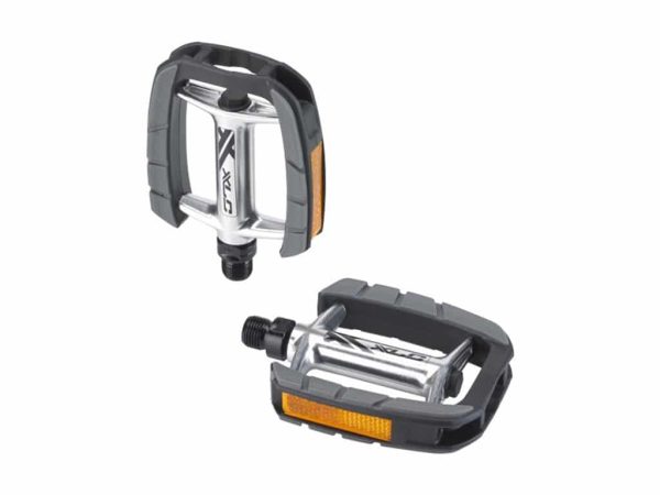 XLC PD-C08 silver/black pedaler