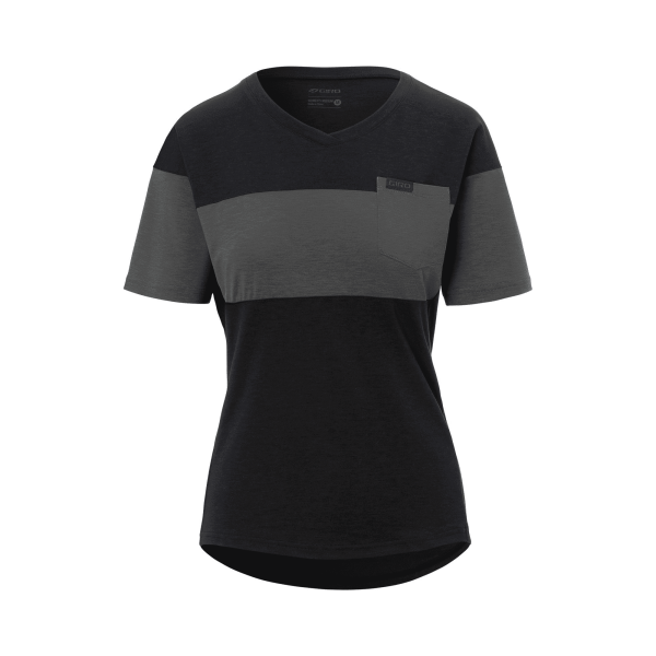 GIRO W Ride Jersey blk/charcoal