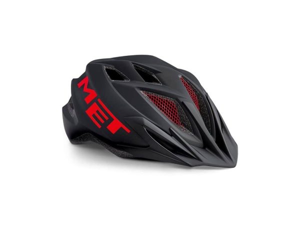 MET Crackerjack Black Red/Matt 52-57cm
