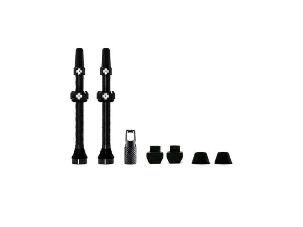 MUC-OFF Tubeless Ventil Kit 60 mm black