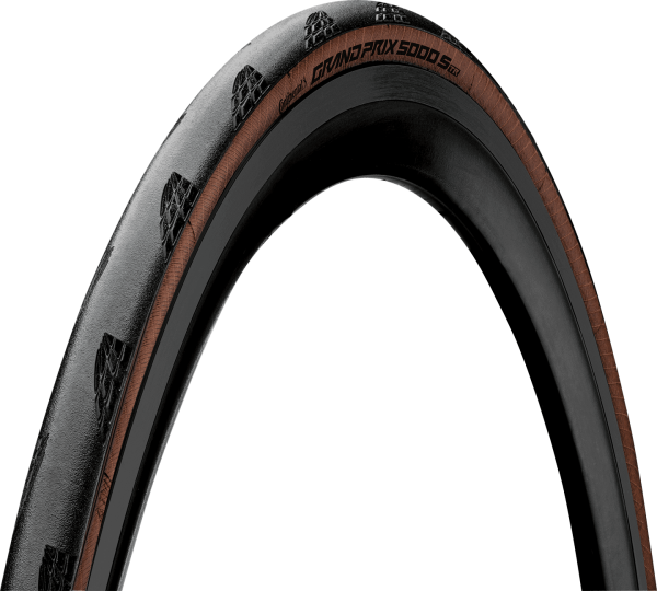 Continental GP 5000 S TR 700x25C Sort/Transparent