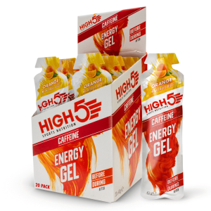 HIGH5 EnergyGel Koffein Appelsin 40gr