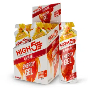 HIGH5 EnergyGel Koffein Appelsin 40gr