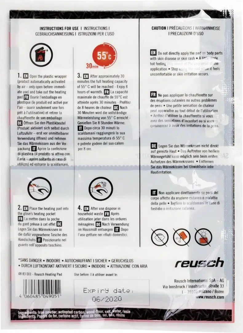 Reusch Varmeposer 2-pk - Bilde 3