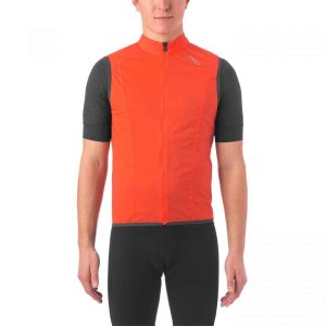 GIRO Chrono Expert Wind Vest Vermillion