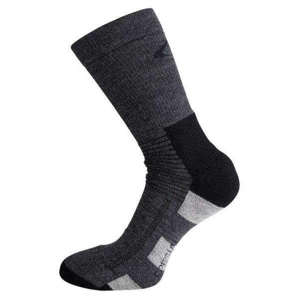 Ulvang Spesial Ullsokk Charcoal Melange/Black Multistripe