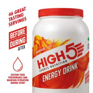 HIGH5 Energy Drink Tropisk 2.2kg, Pulver - Bilde 2