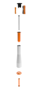 Granite Design Stash Tool system orange - Bilde 10