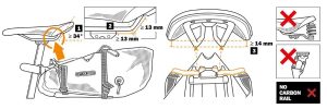 Ortlieb Seat-Pack QR 13L Sort - Bilde 5