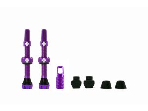 MUC-OFF Tubeless Ventil Kit V. 2.0 44 mm Lilla