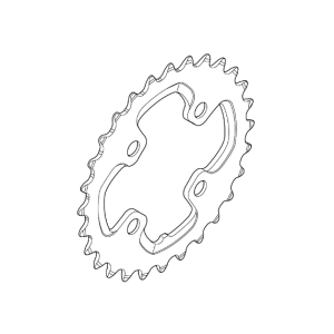 Shimano 28T M785 104mm krankdrev