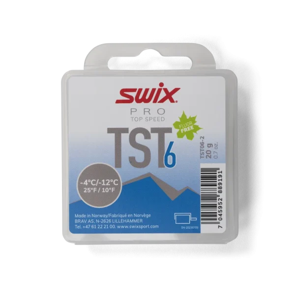 Swix TS6 Turbo Blue -4°C/-12°C, 20g