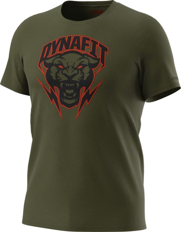 Dynafit Graphic Cotton T-Shirt Olive Night/Tigard