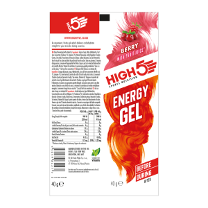 HIGH5 EnergyGel Bær 40g - Bilde 3