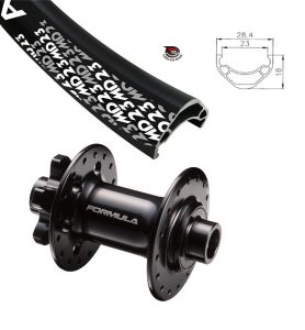 LITE Disc IS 27.5" Sort Forhjul - Bilde 2