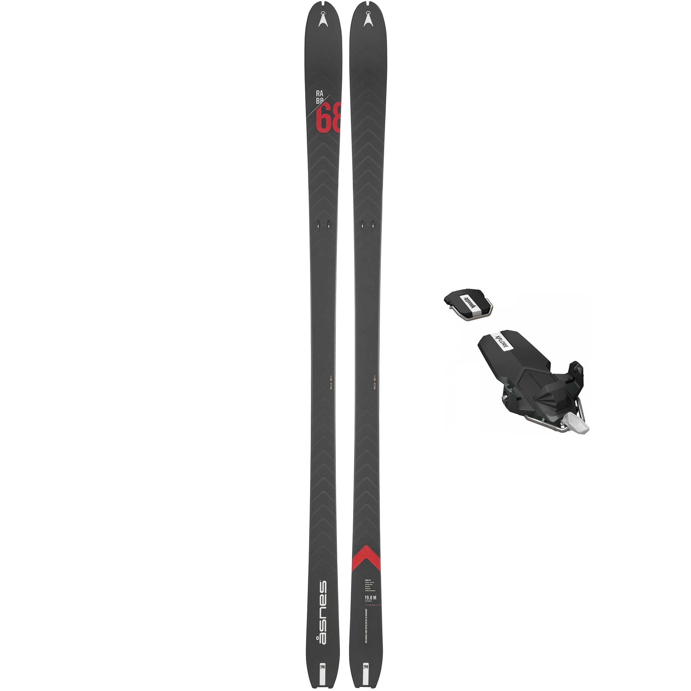 Åsnes Rabb 68 med Rottefella Xplore